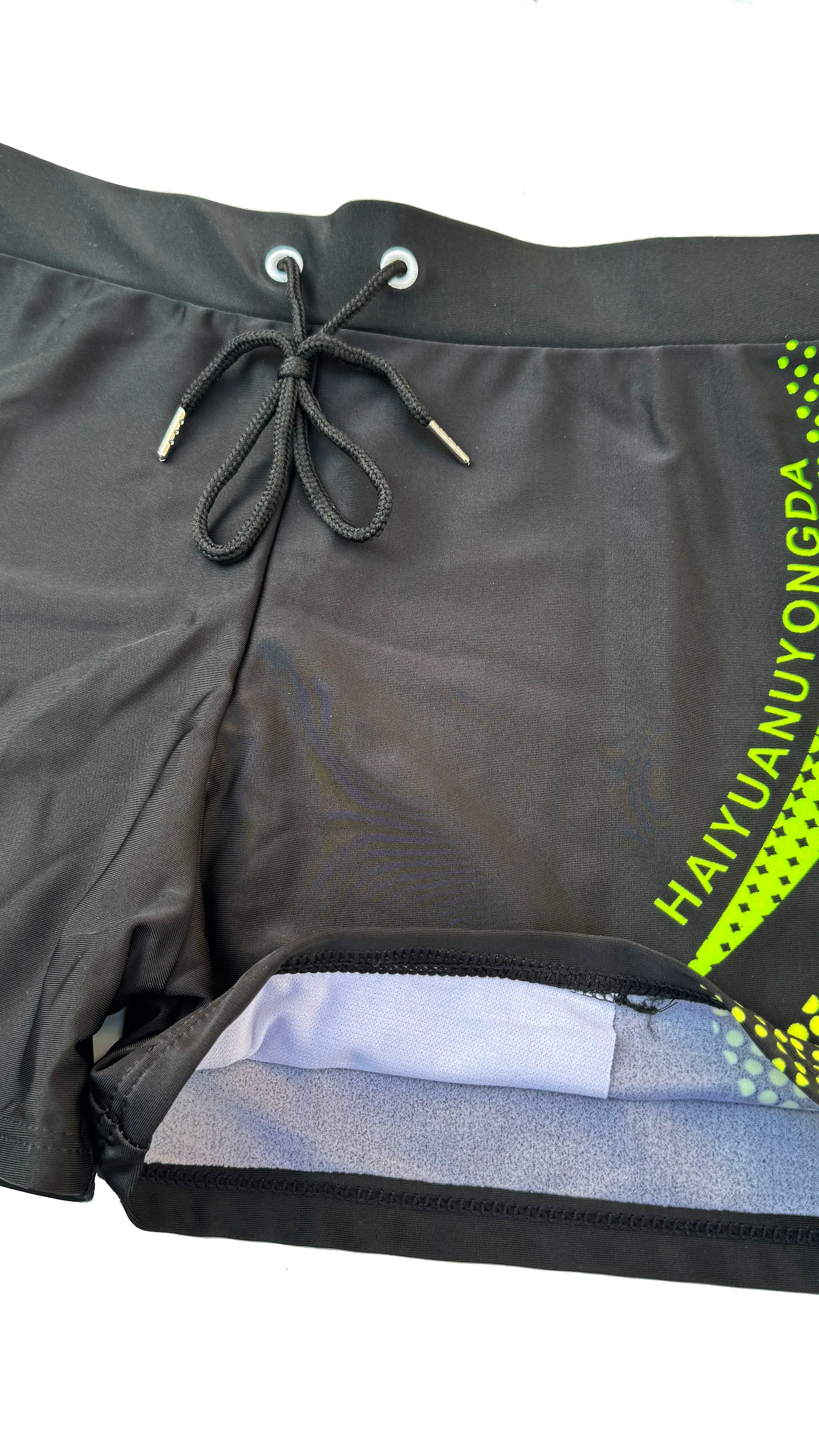 Shortiy Men's Geometric Print Swim Trunks - Image 5