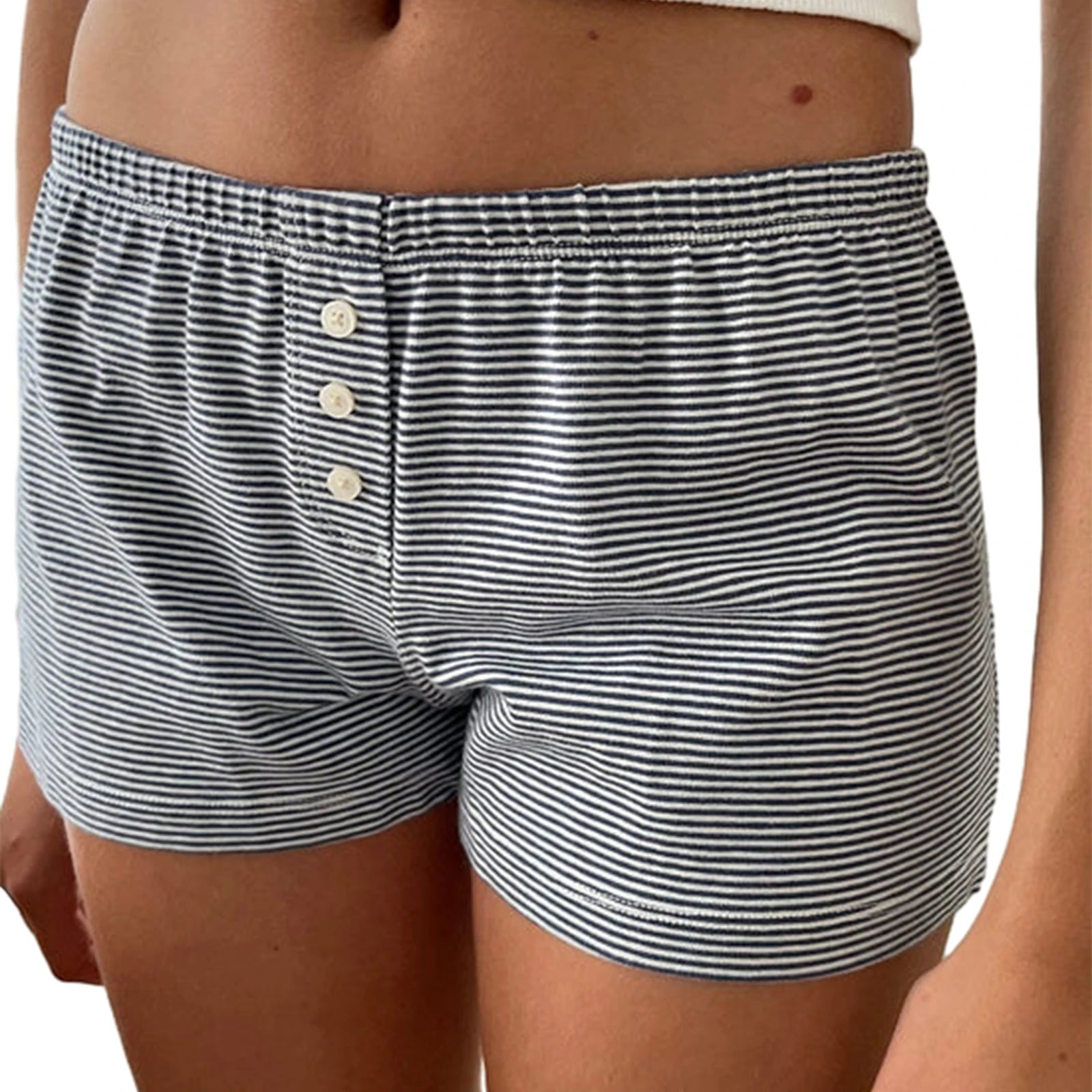 Women's Lightweight Cotton Pajama Shorts